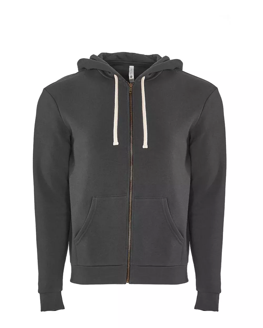 Next Level Unisex Santa Barbara Full-Zip Hooded Sweatshirt