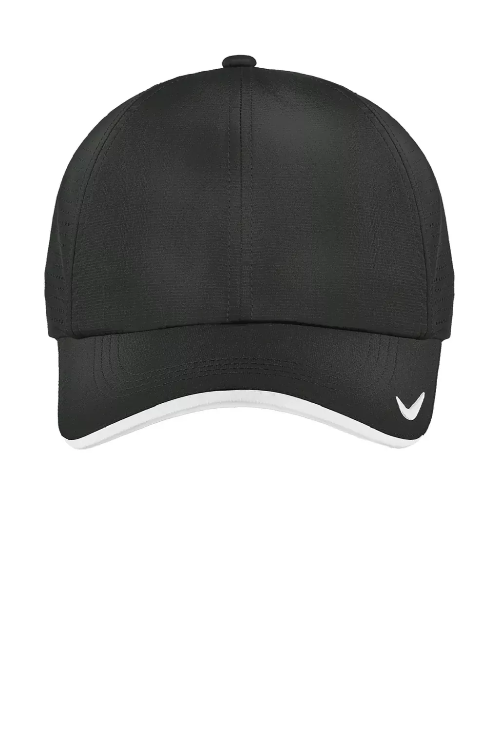 Nike Hats Mens Dri-Fit Moisture Wicking Adjustable Hat - Anthracite Grey/White