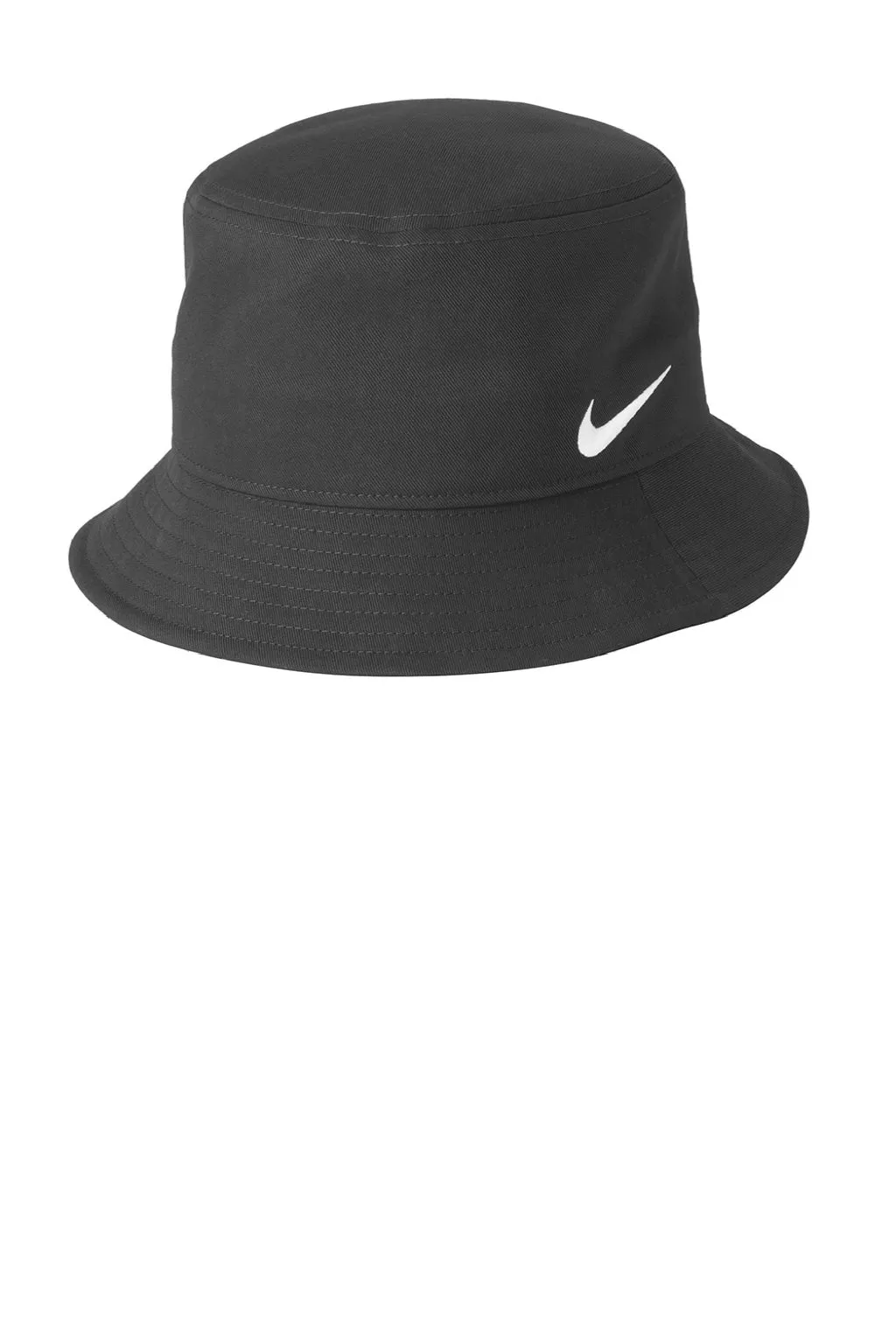 Nike Hats Mens Swoosh Bucket Hat - Anthracite Grey
