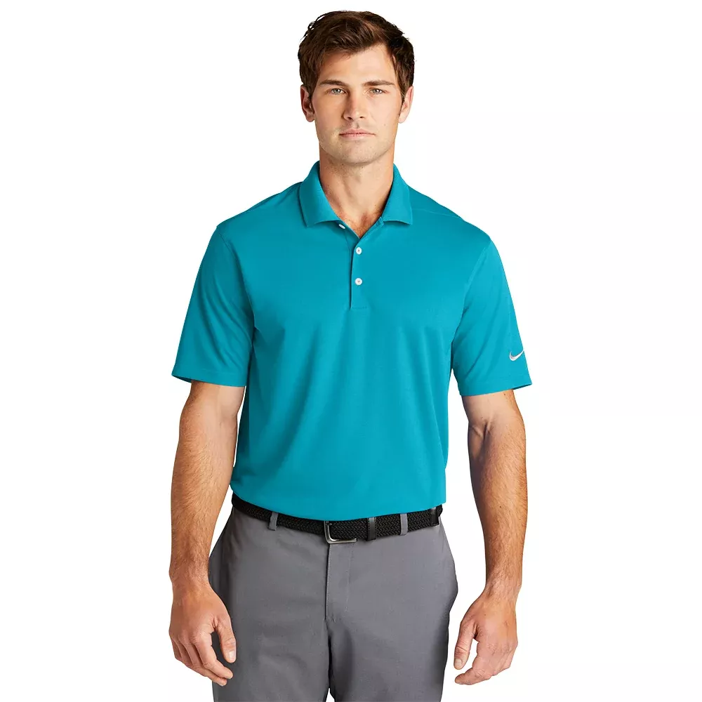 Nike NKDC1963 Dri-FIT Micro Pique 2.0 Polo - Tidal Blue