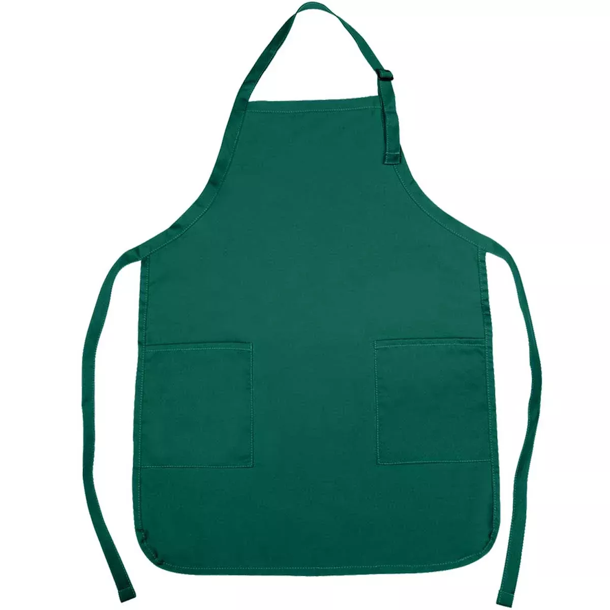 Nissun Poly-Cotton Apron with 2 Pockets APN1302