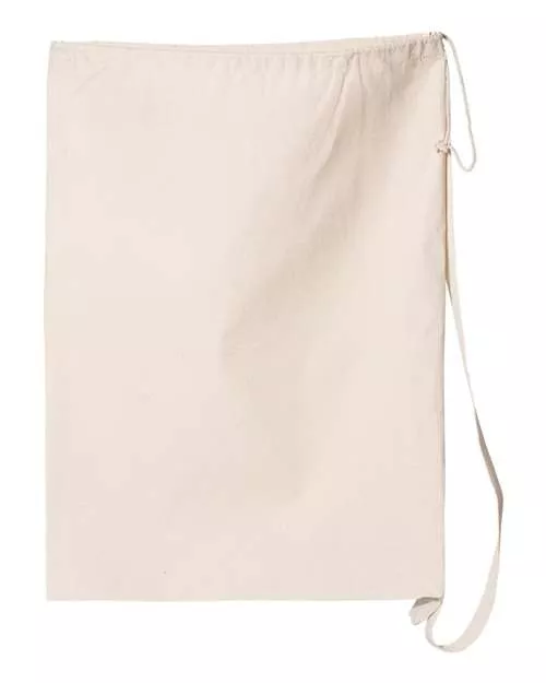 OAD OAD110 Large Laundry Bag – 12 oz. 100% Cotton Canvas Drawcord Laundry Bag | 22"W × 33"H