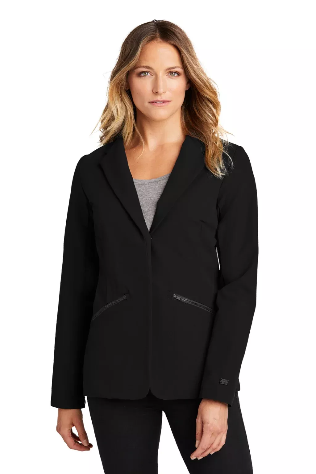 Ogio Womens Fusion Water Resistant Blazer - Blacktop