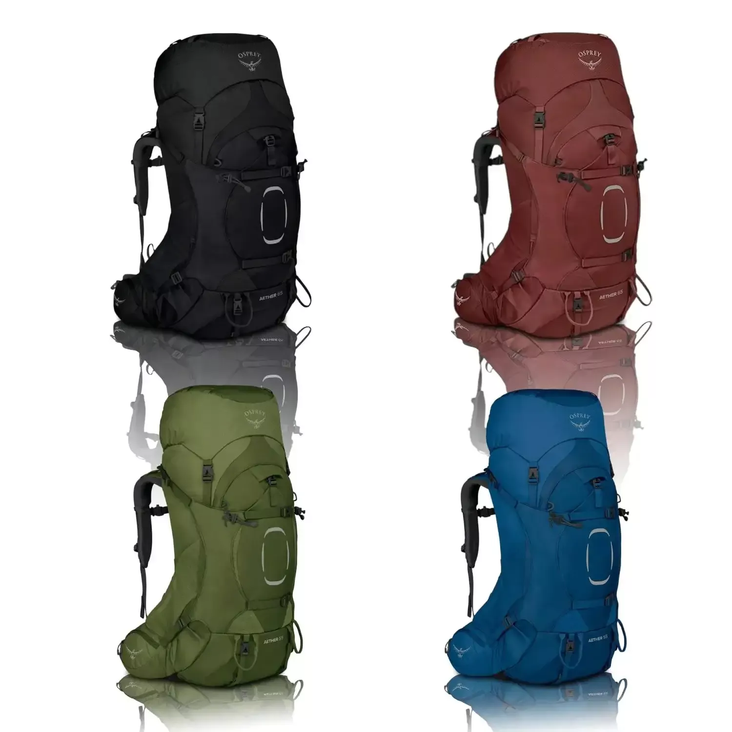 Osprey Aether 55L & Aether 65L Men's Backpacking Pack