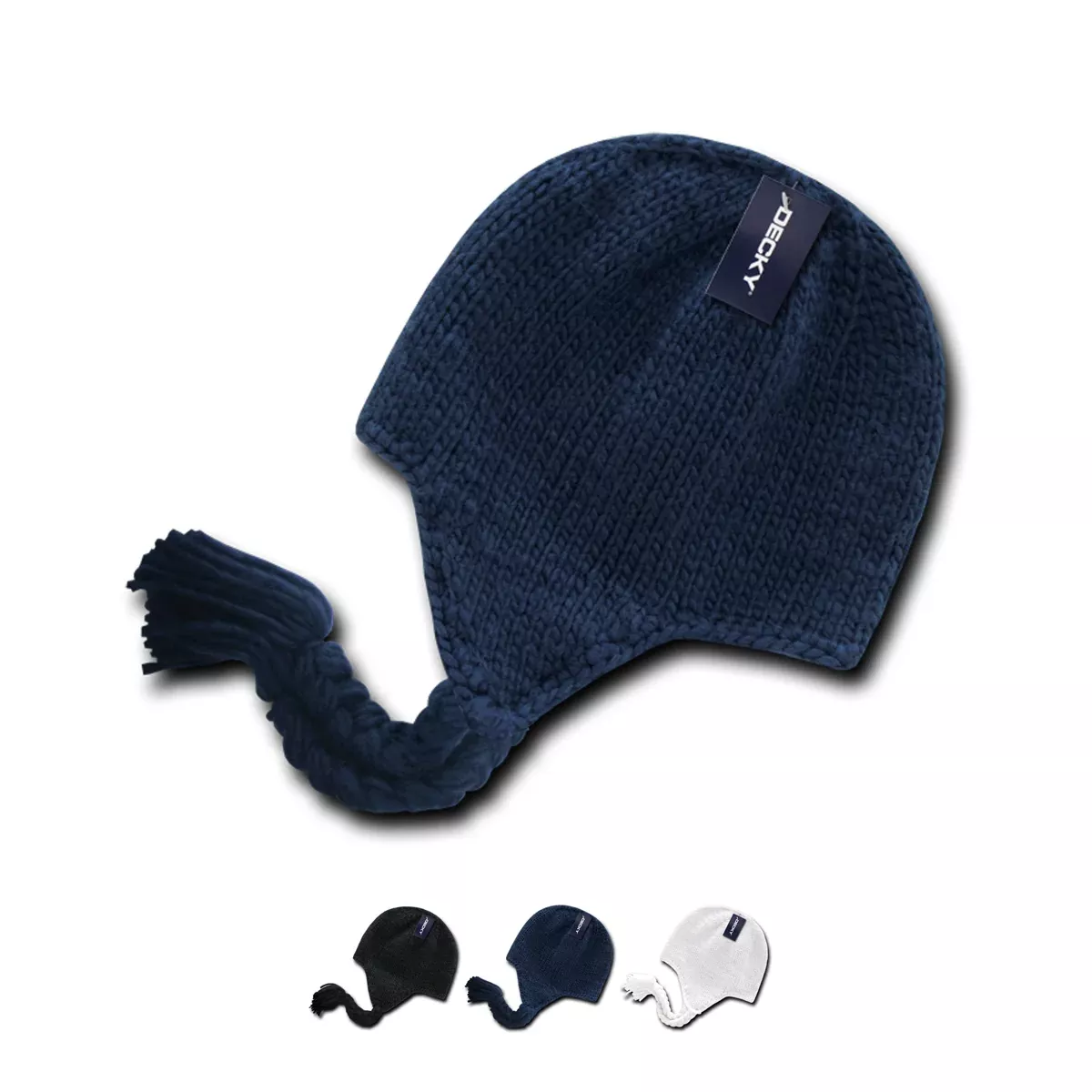 Peruvian Knit Beanies - Decky 633