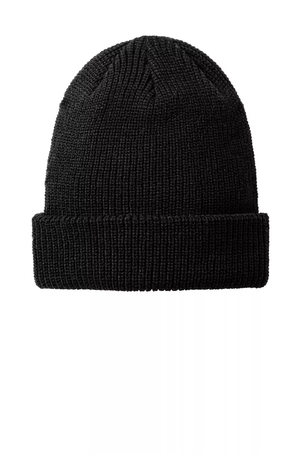 Port Authority Hats Unisex Chunky Knit Beanie - Deep Black