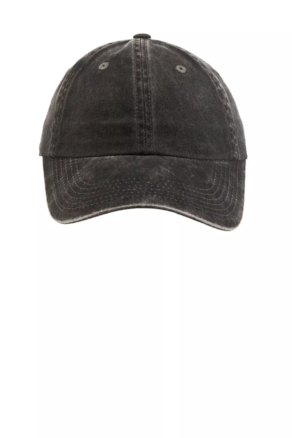 Port Authority Hats Womens Garment Washed Adjustable Hat - Black