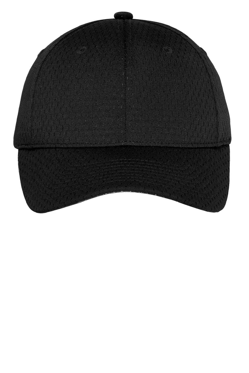 Port Authority Hats Youth Pro Mesh Adjustable Hat - Black