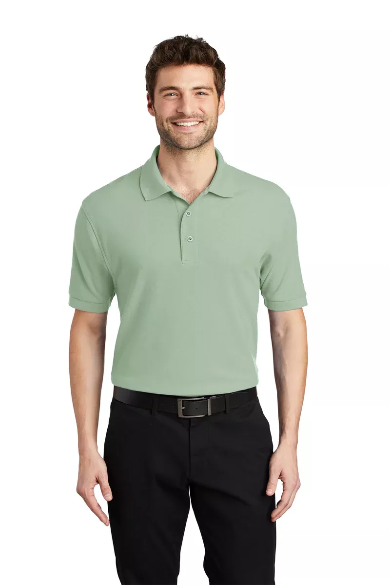 Port Authority K500 Silk Touch Polo - Mint Green