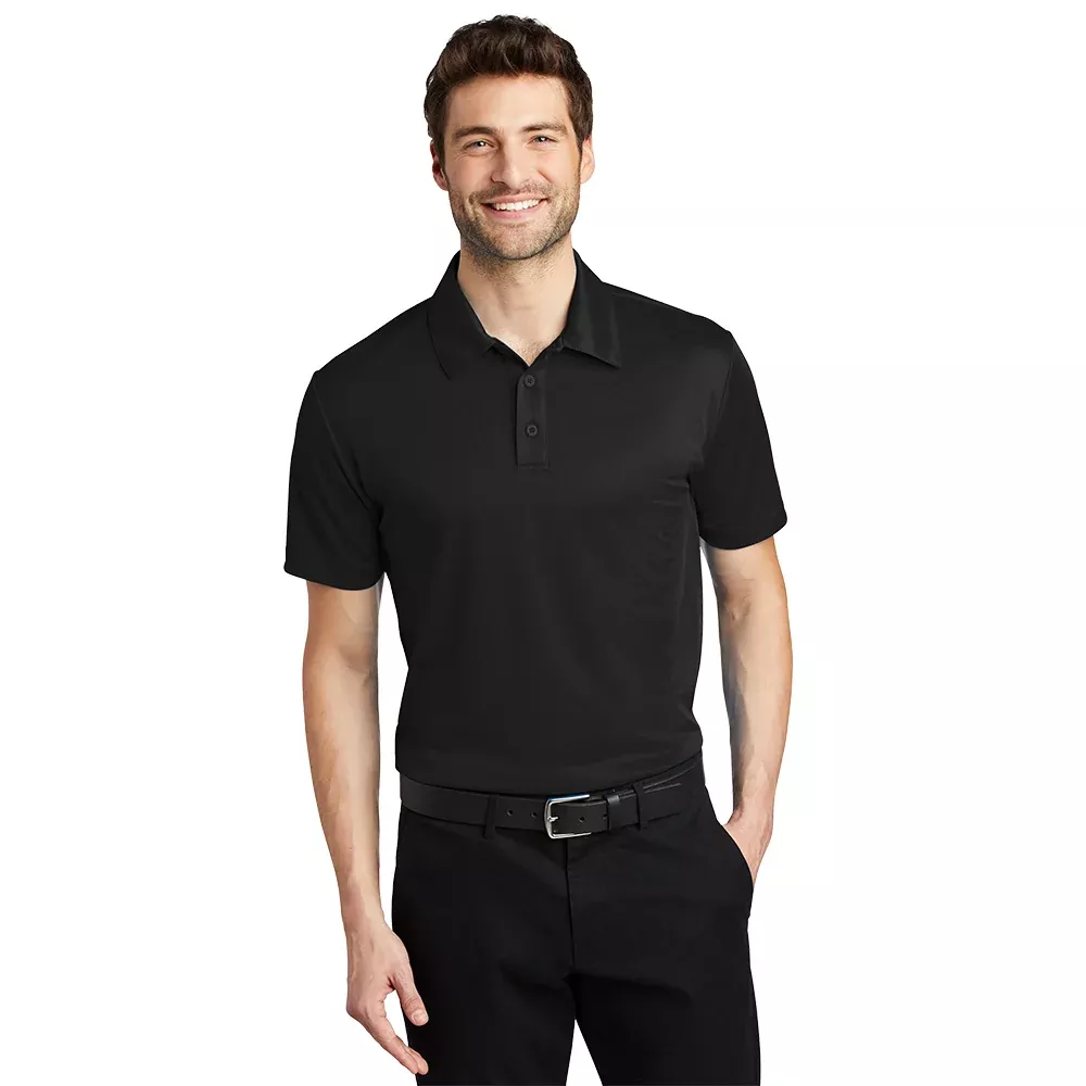 Port Authority K540 Silk Touch Performance Polo - Black