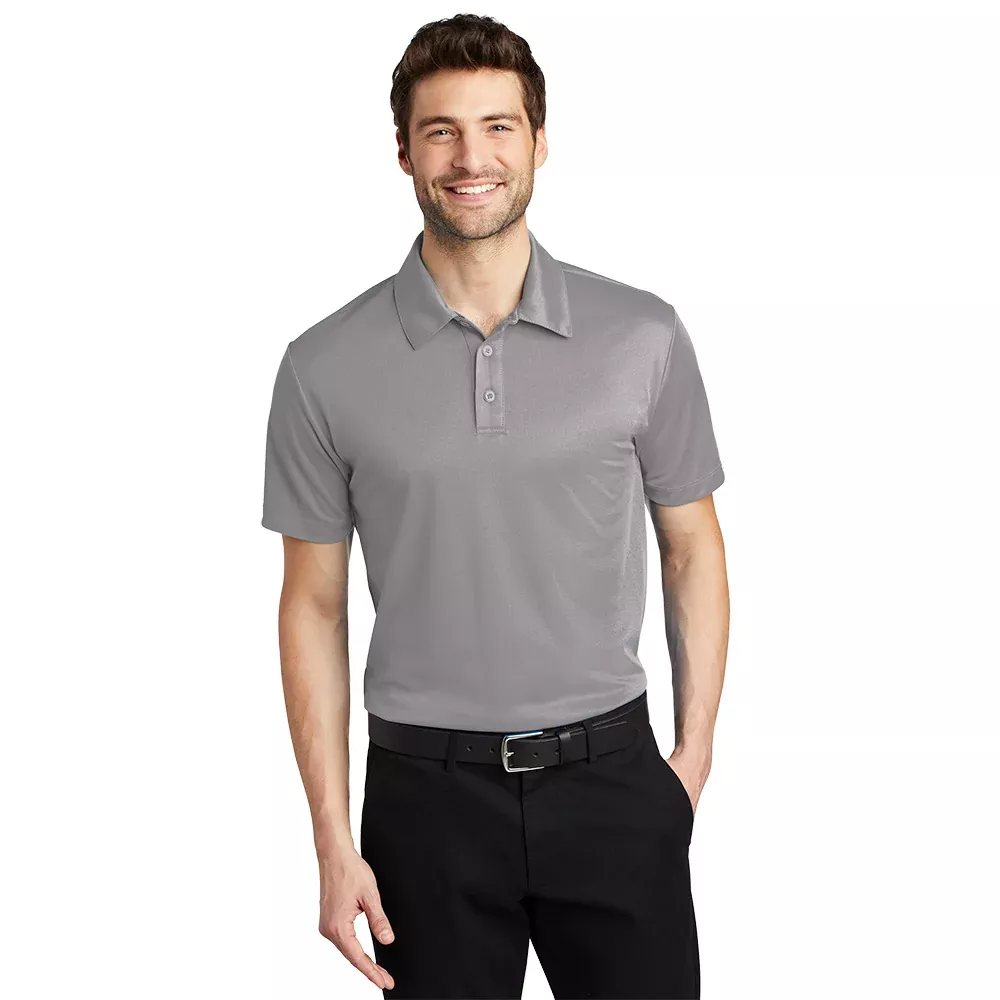 Port Authority K540 Silk Touch Performance Polo - Gusty Grey
