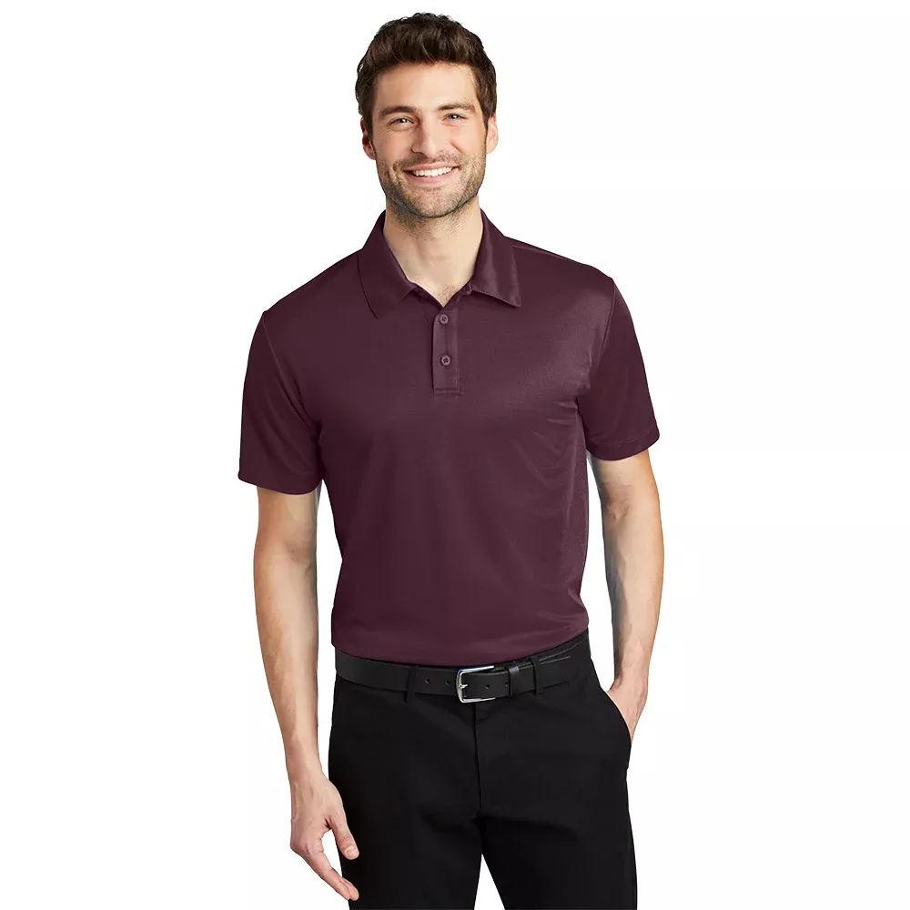 Port Authority K540 Silk Touch Performance Polo - Maroon