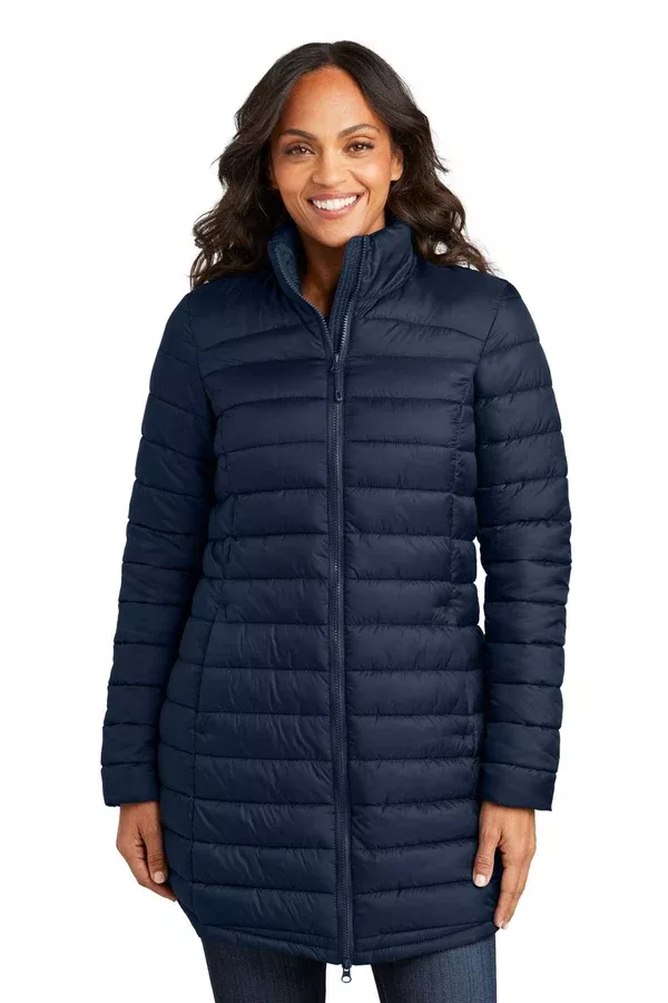 Port Authority L365 Ladies Horizon Puffy Long Jacket