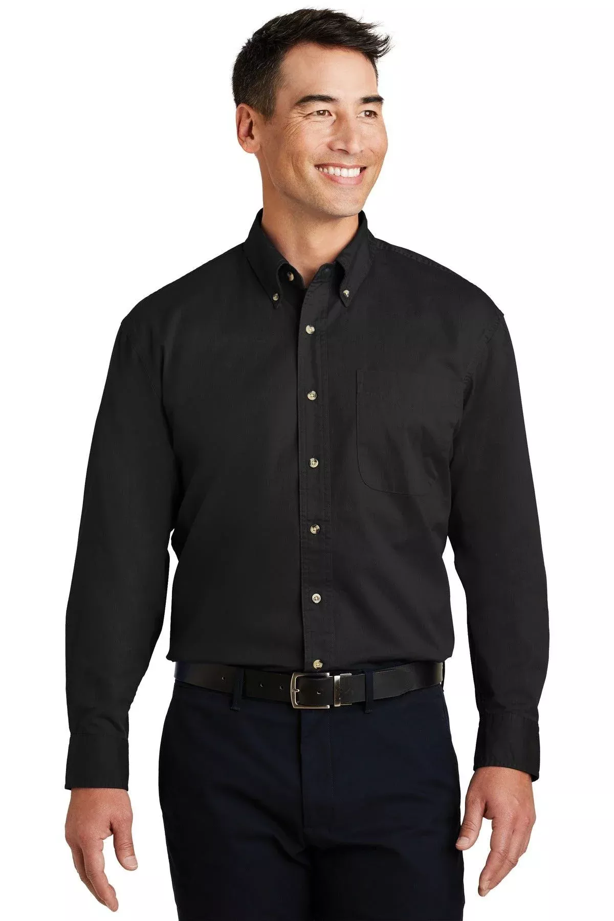 Port Authority Long Sleeve Twill Shirt.S600T Plus Size