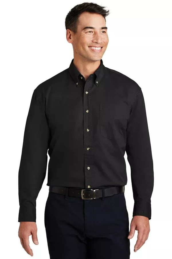 Port Authority Long Sleeve Twill Shirt. S600T