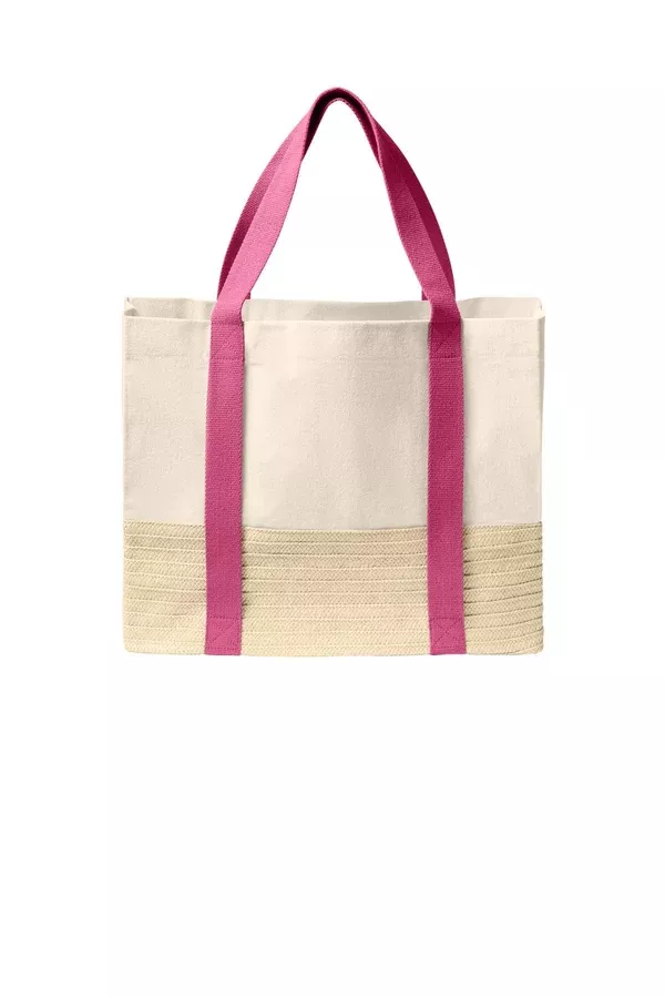 Port Authority Straw Market Tote BG450