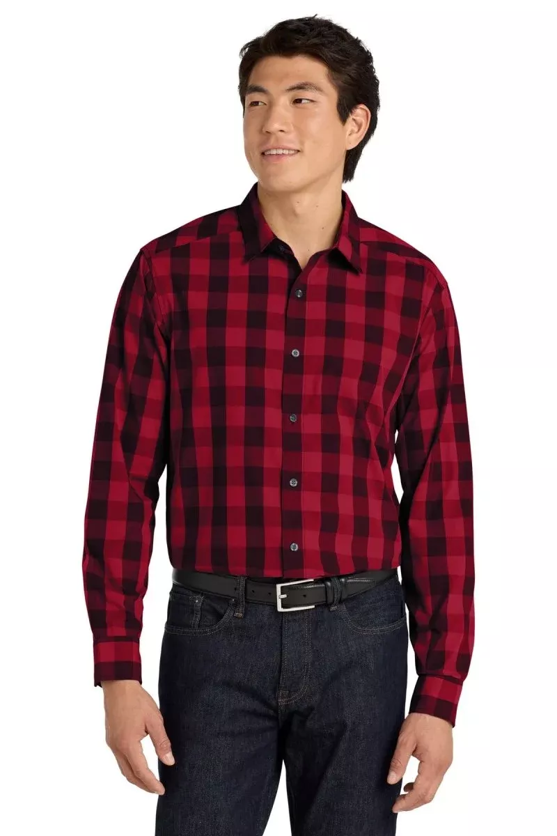 Port Authority W670 Everyday Plaid Shirt