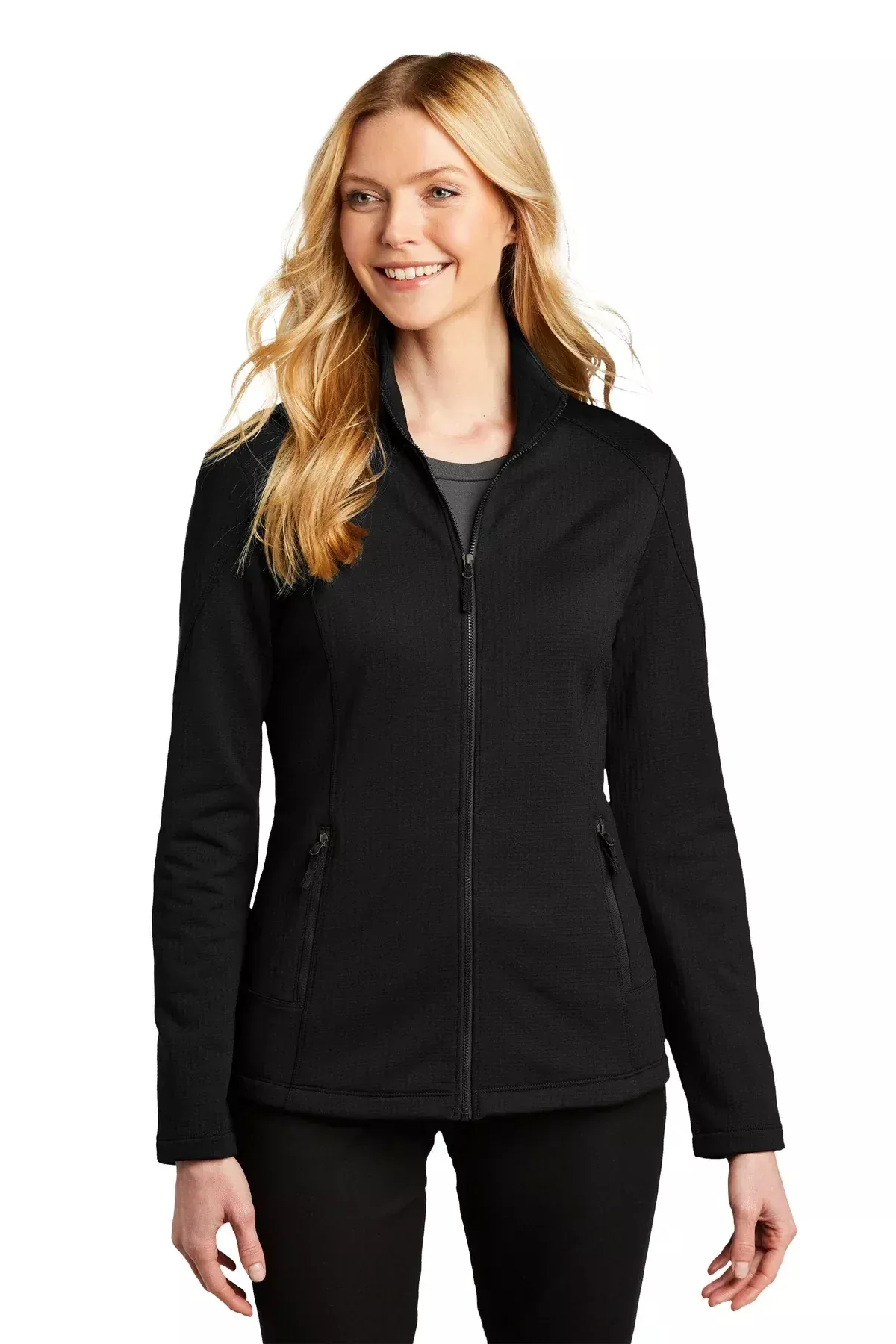 Port AuthorityLadies Grid Fleece Jacket. L239