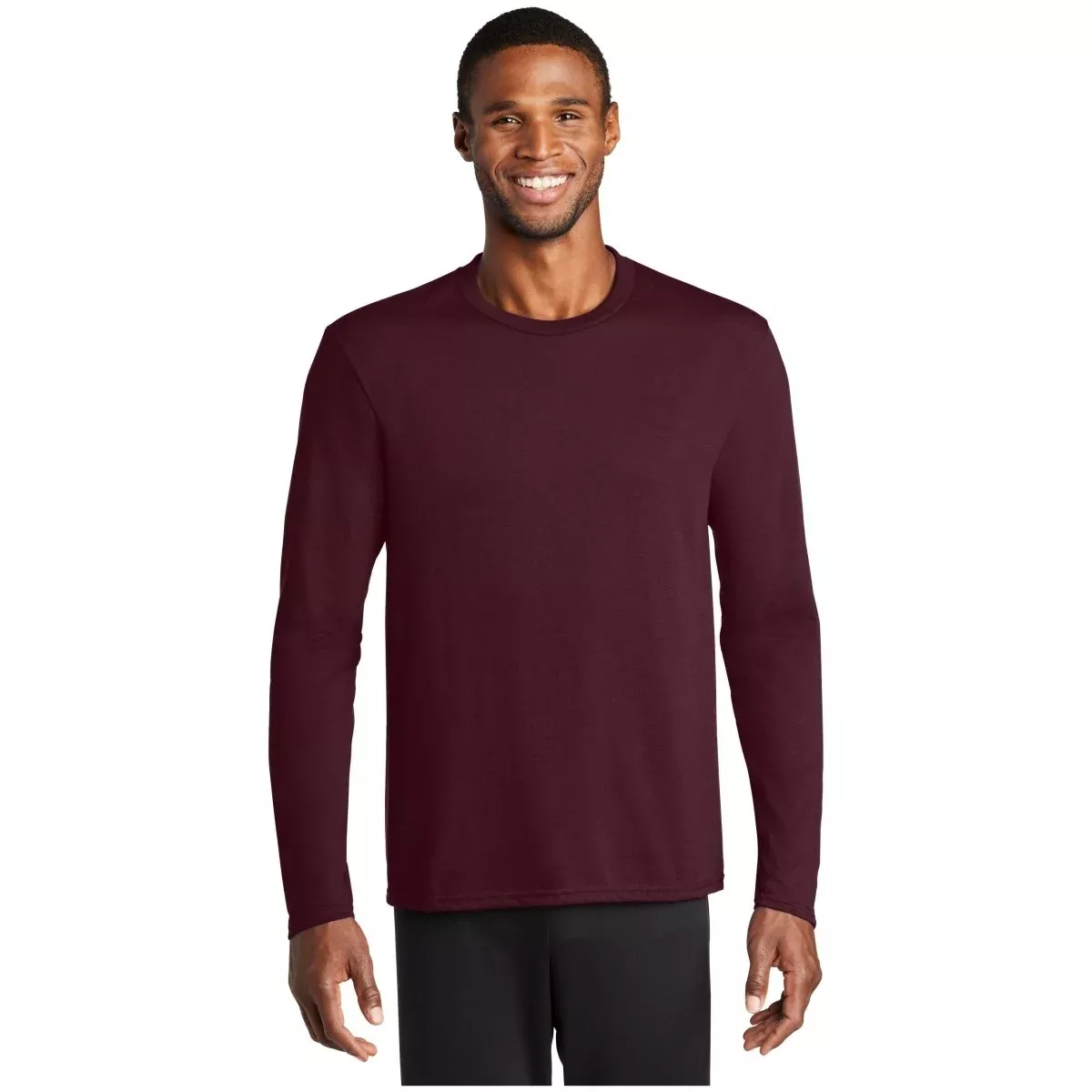 Port & Company PC381LS Long Sleeve Performance Blend Tee | Port & Co PC381LS