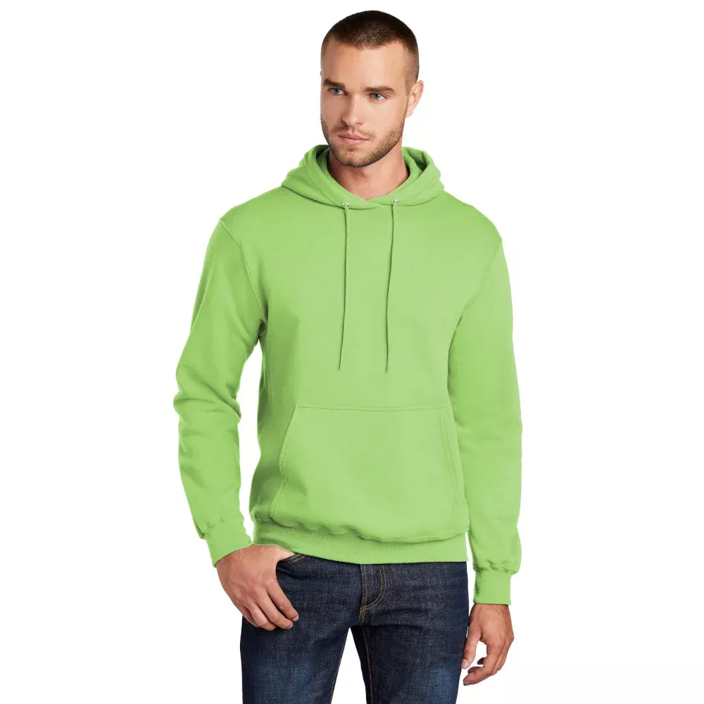 Port & Company PC78H Core Fleece Pullover Hooded Sweatshirt - Lime