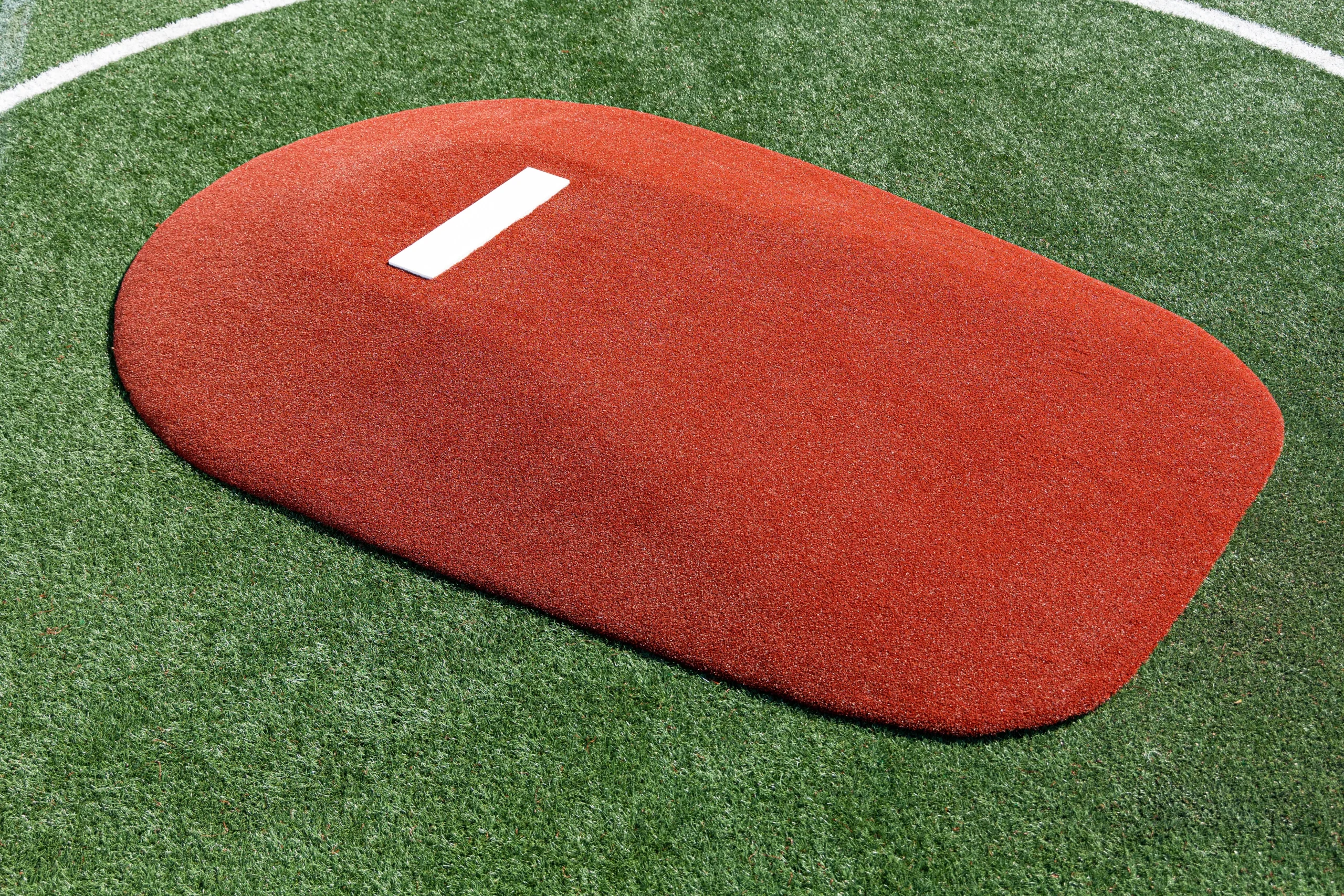 Portolite 8" One-Piece Game Mound - Green, Red, Clay, Tan