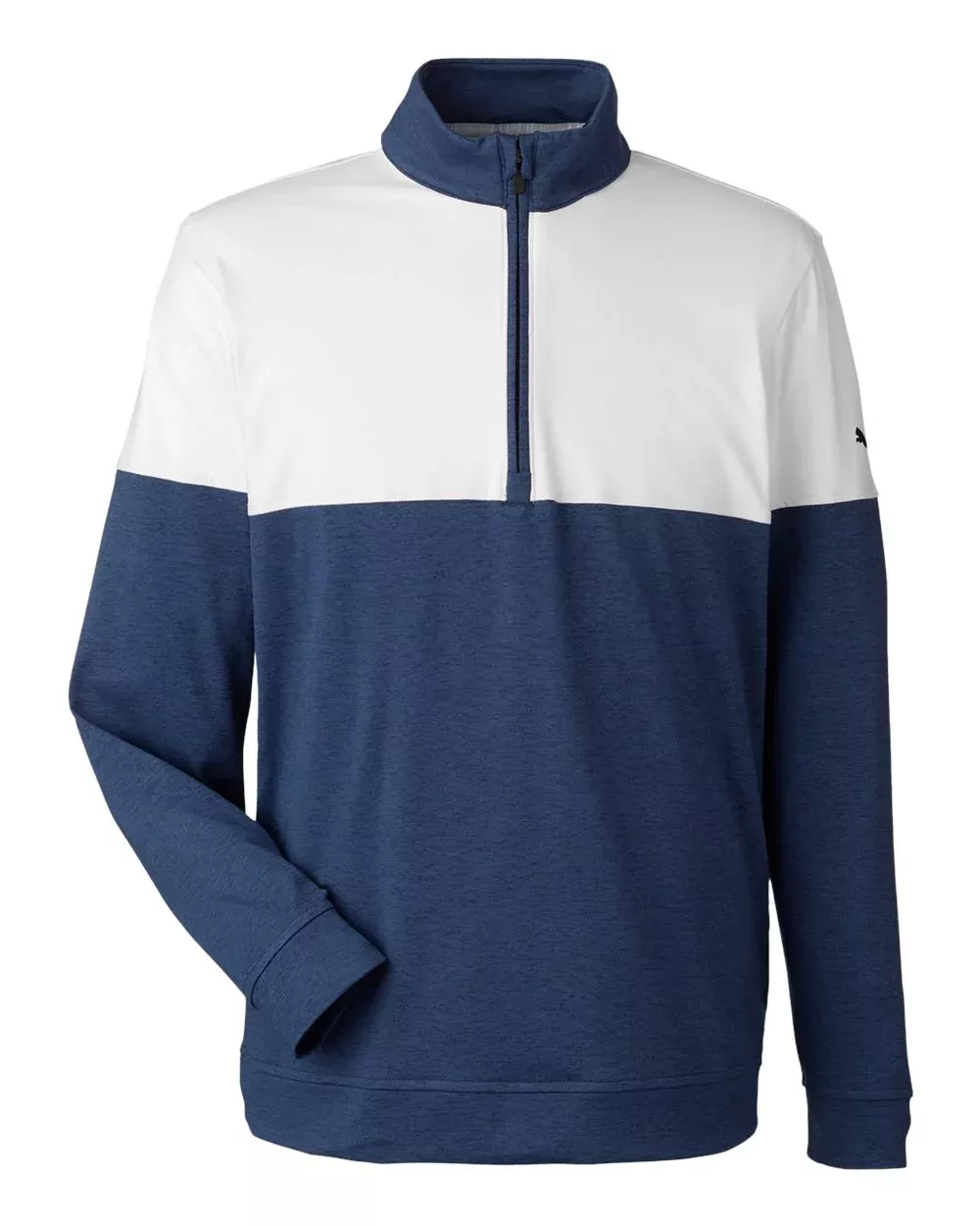 Puma Golf Men's Cloudspun Warm Up Quarter-Zip Pullover