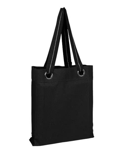 Q-Tees Large Grommet Tote Q1630