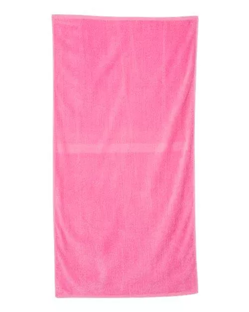 Q-Tees Velour Beach Towel - QV3060