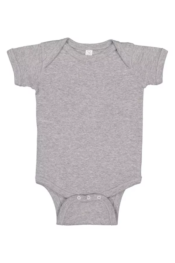 Rabbit Skins 4400 Infant Baby Rib Bodysuit