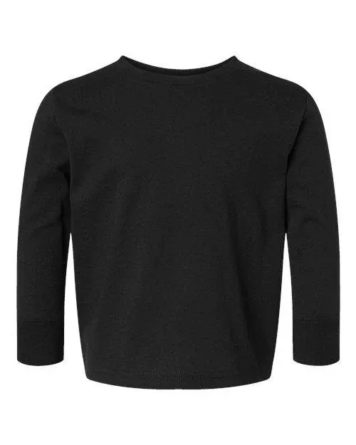 Rabbit Skins Toddler Cotton Jersey Long Sleeve Tee 3311