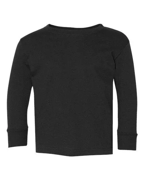 Rabbit Skins Toddler Fine Jersey Long Sleeve Tee 3302