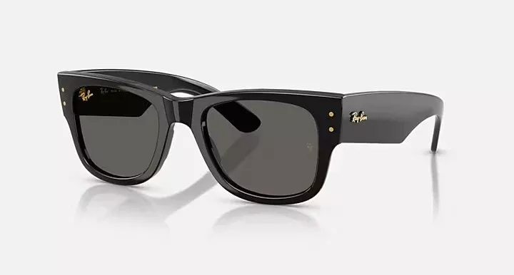 Ray-Ban Mega Wayfarer Blacked Out Sunglasses