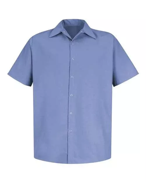 Red Kap Specialized Short Sleeve Pocketless Work Shirt SP26