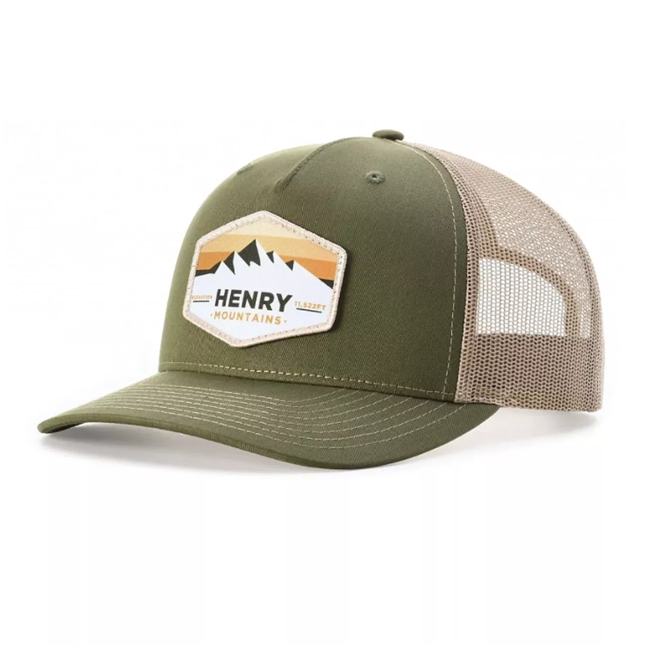 Richardson 112FP 5-Panel Premium Trucker Snapback Hat - Blank