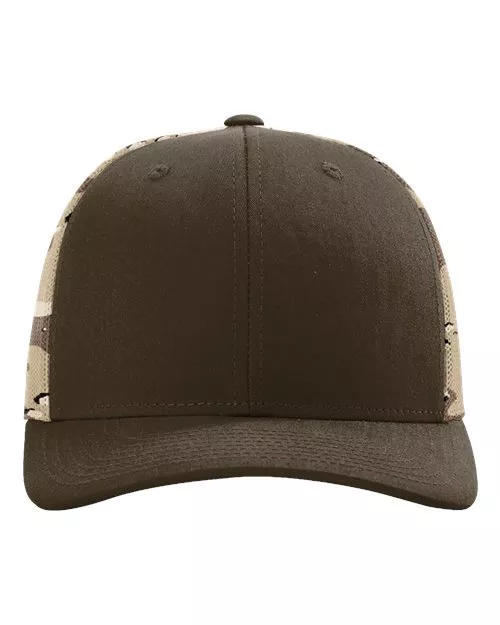 Richardson 112PM Printed Mesh Trucker Cap