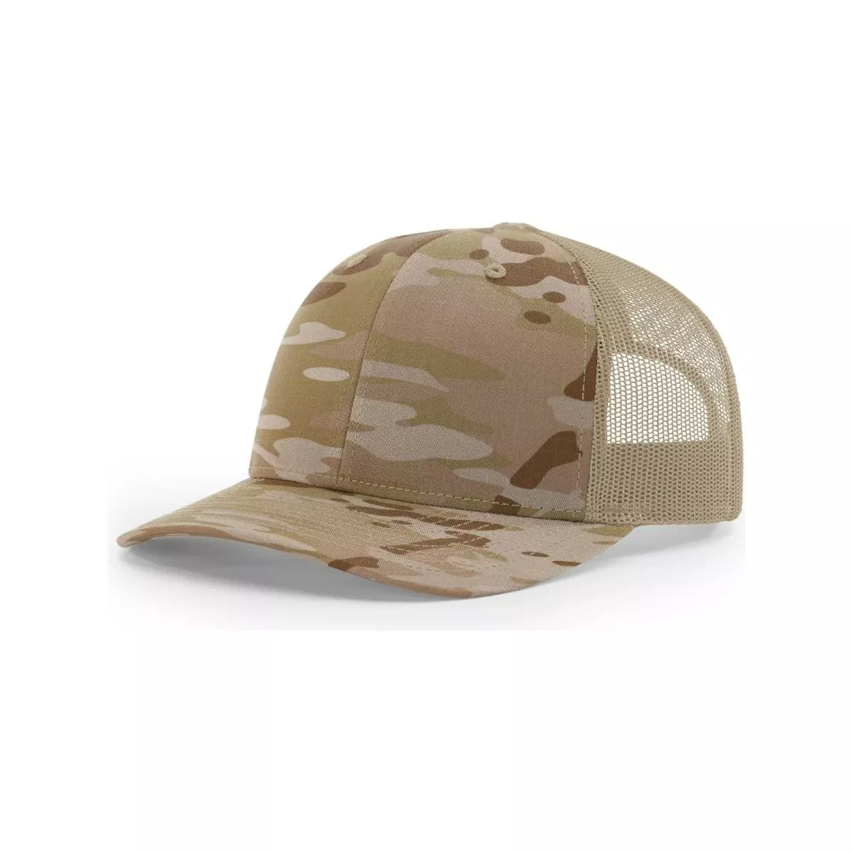 Richardson 112PT Printed Tactical Trucker Cap | Wholesale NYCO Camo Blank
