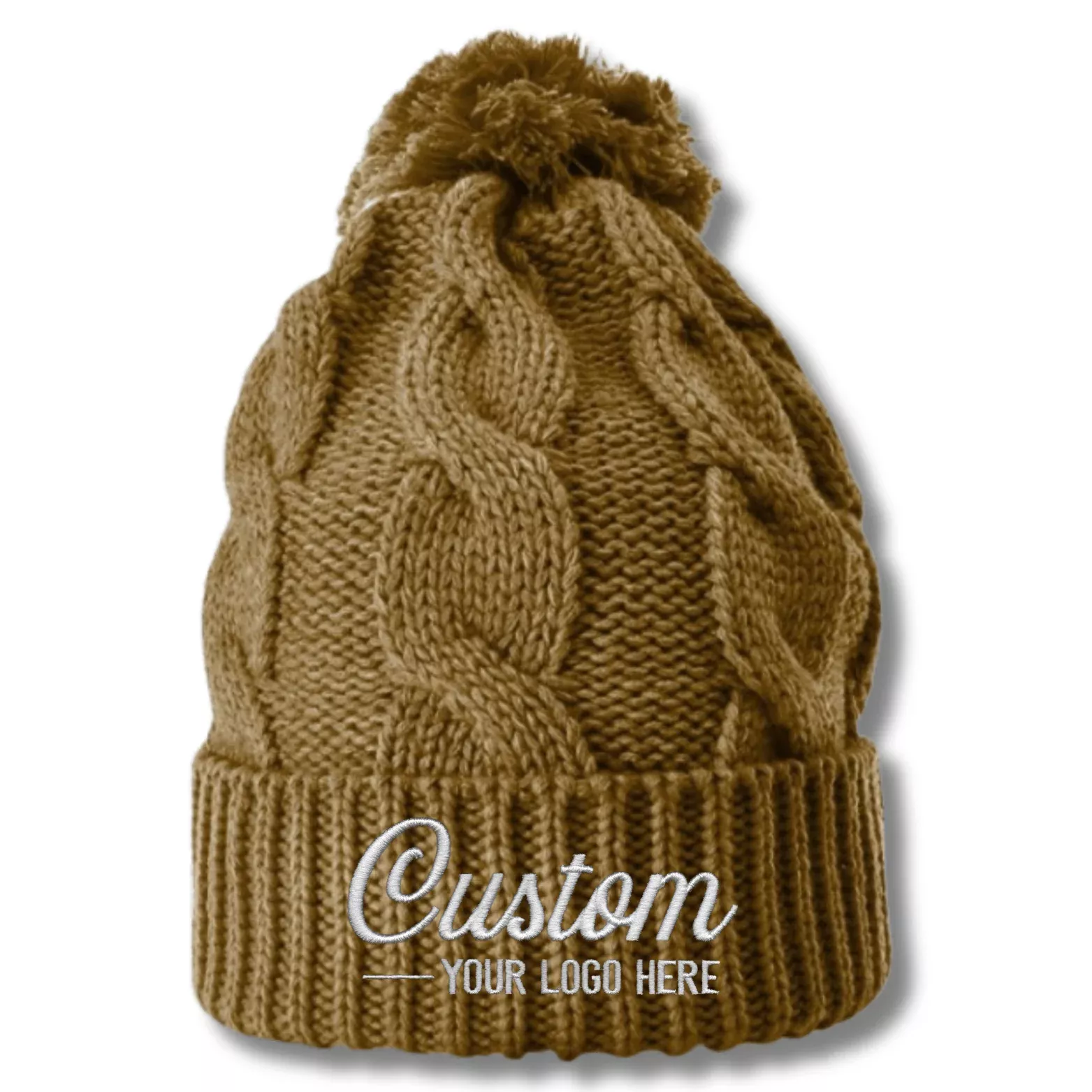 Richardson 141 – Custom Chunk Twist Pom Beanie