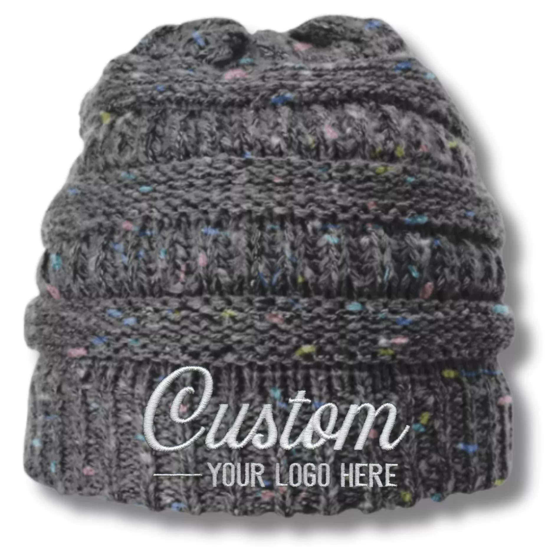 Richardson 157 – Custom Speckled Knit Slouch Beanie