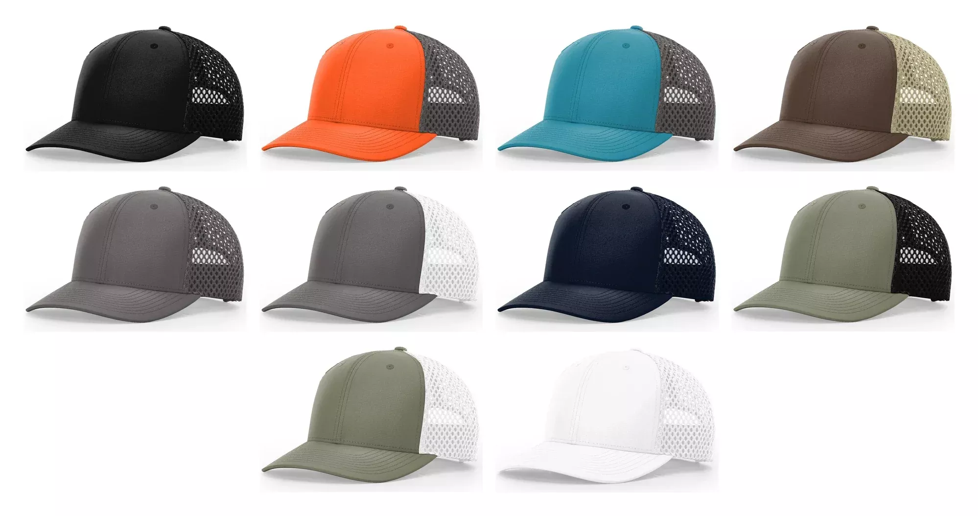 Richardson 835 Tilikum 6-Panel Ripstop Polyester Adjustable Snapback OSFM