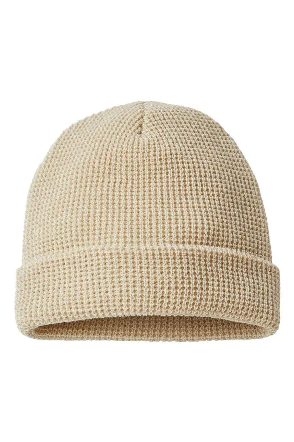 Richardson Hats Unisex Waffle Cuffed Beanie - Birch