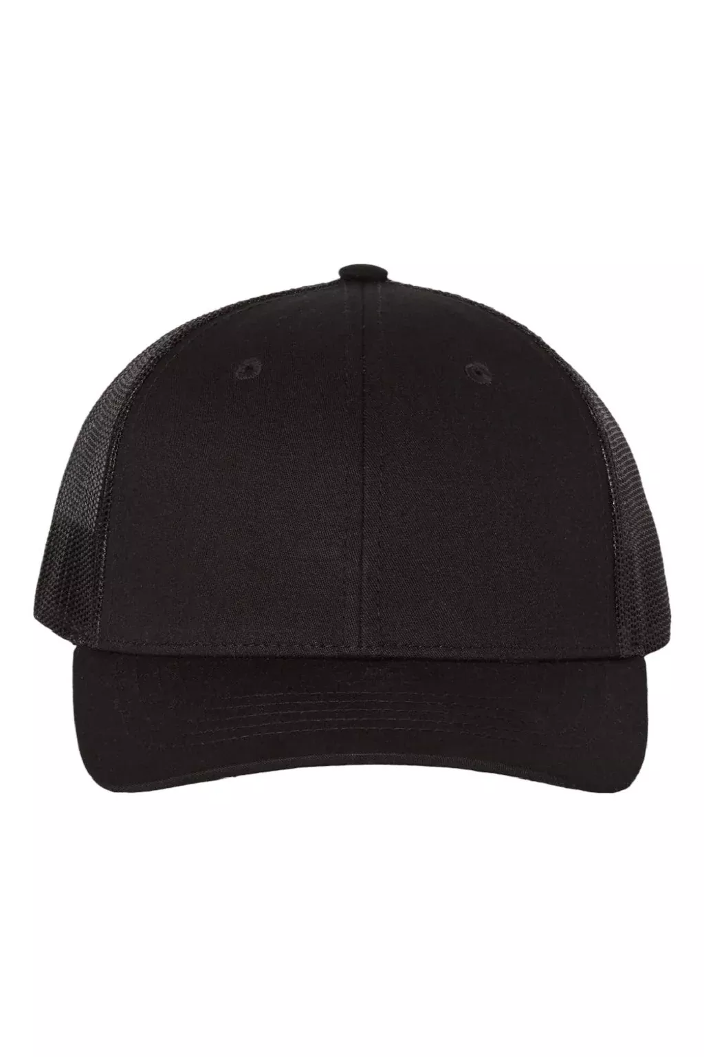 Richardson Hats Youth Trucker Snapback Hat - Black