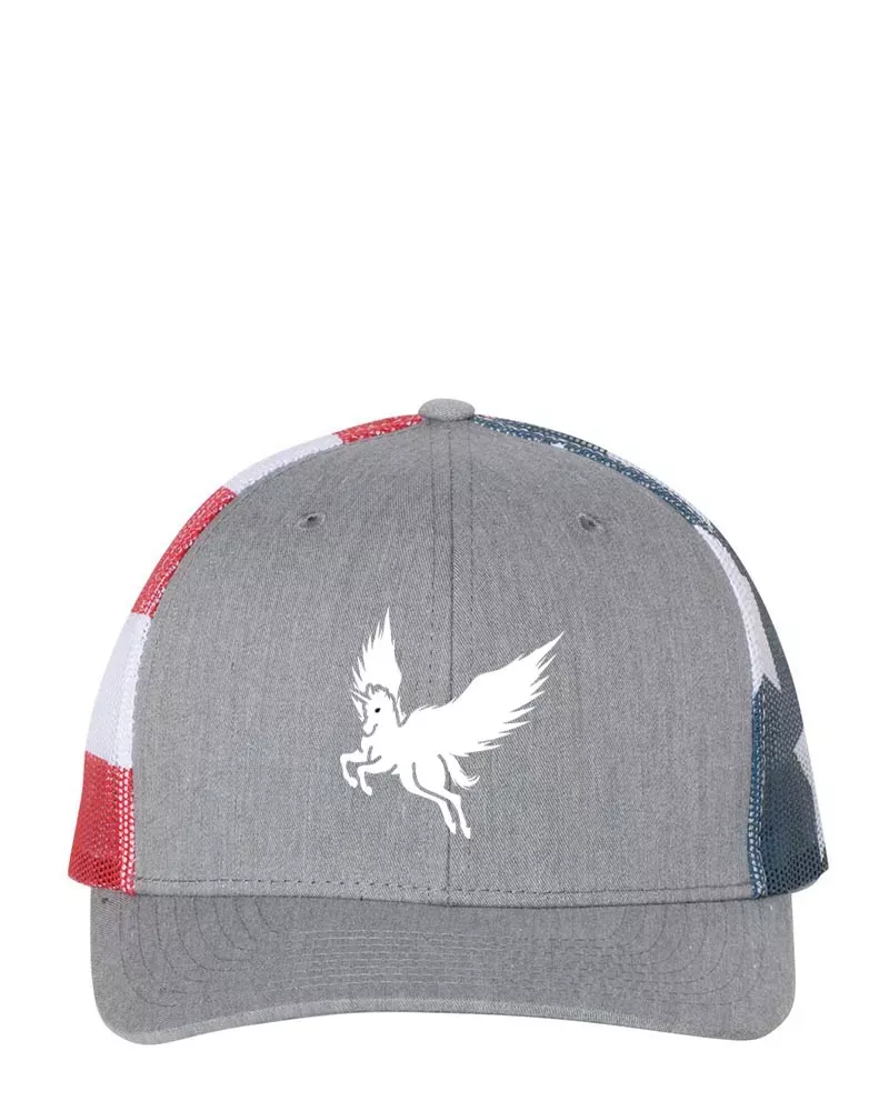 Richardson Printed Mesh Trucker Cap 112PM