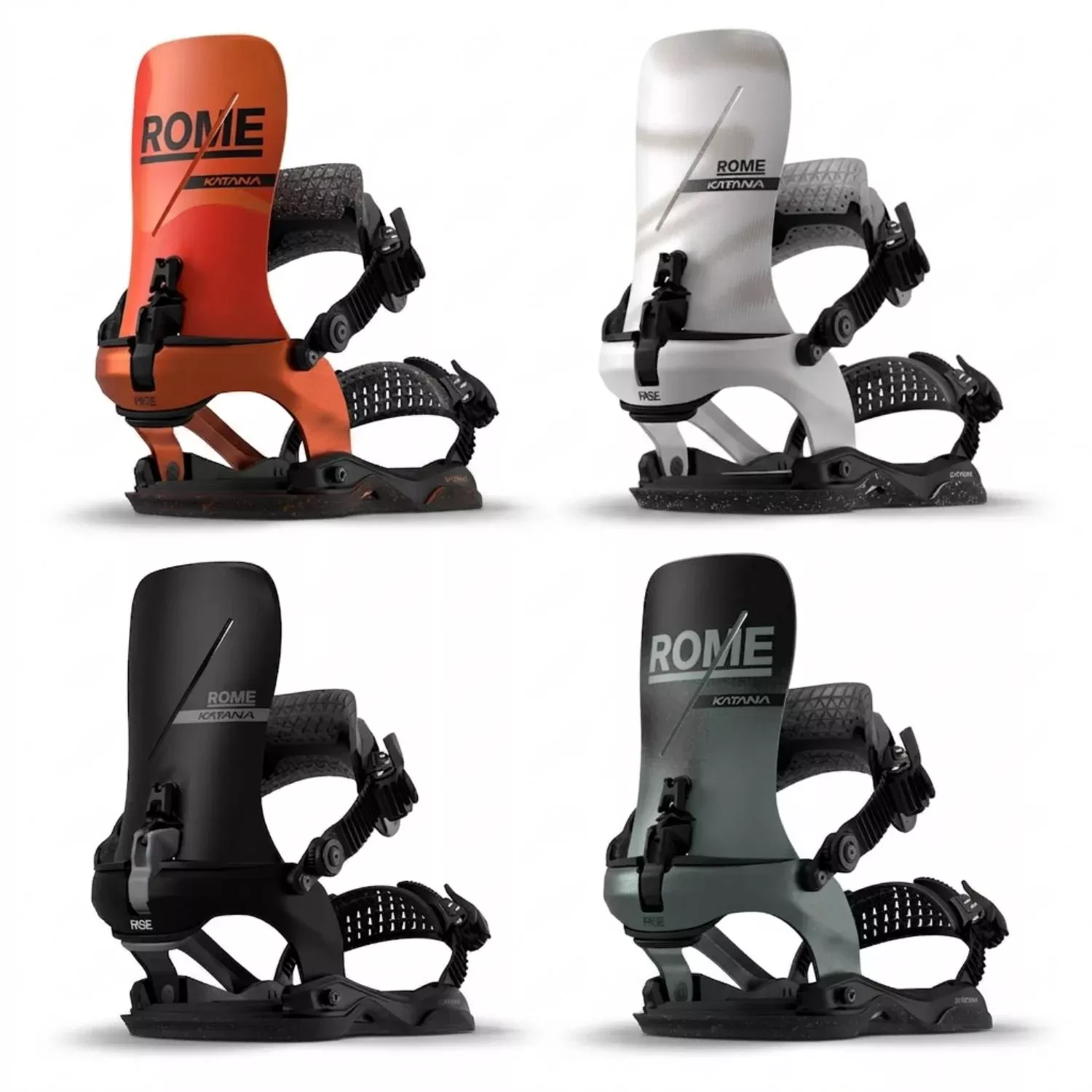 Rome Katana AW FASE Snowboard Bindings - Men’s 2026