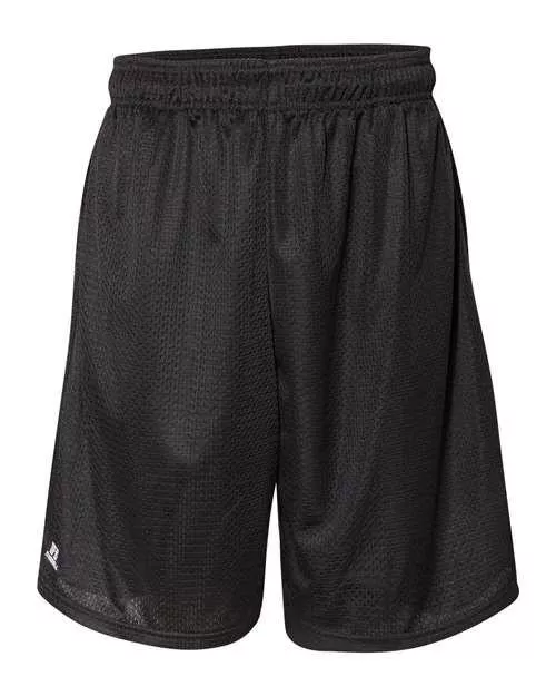 Russell Athletic 9" Dri-Power Tricot Mesh Shorts with Pockets 651AFM