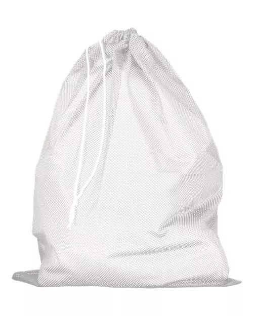 Russell Athletic MLB6B0 Mesh Laundry Bag – 100% Polyester Porthole Mesh | 24" x 36" One Size