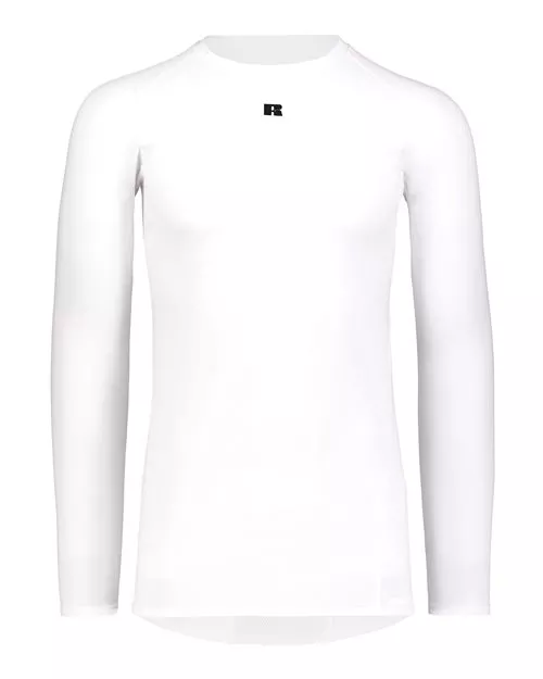 Russell Athletic R20CPM Unisex CoolCore Long Sleeve Compression Shirt – 84/16 Polyester/Elastane | S–3XL