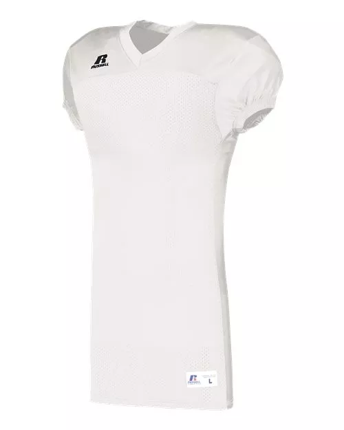 Russell Athletic S8623M Unisex Solid Jersey With Side Inserts – 100% Nylon Tricot Mesh Football Jersey | S–3XL