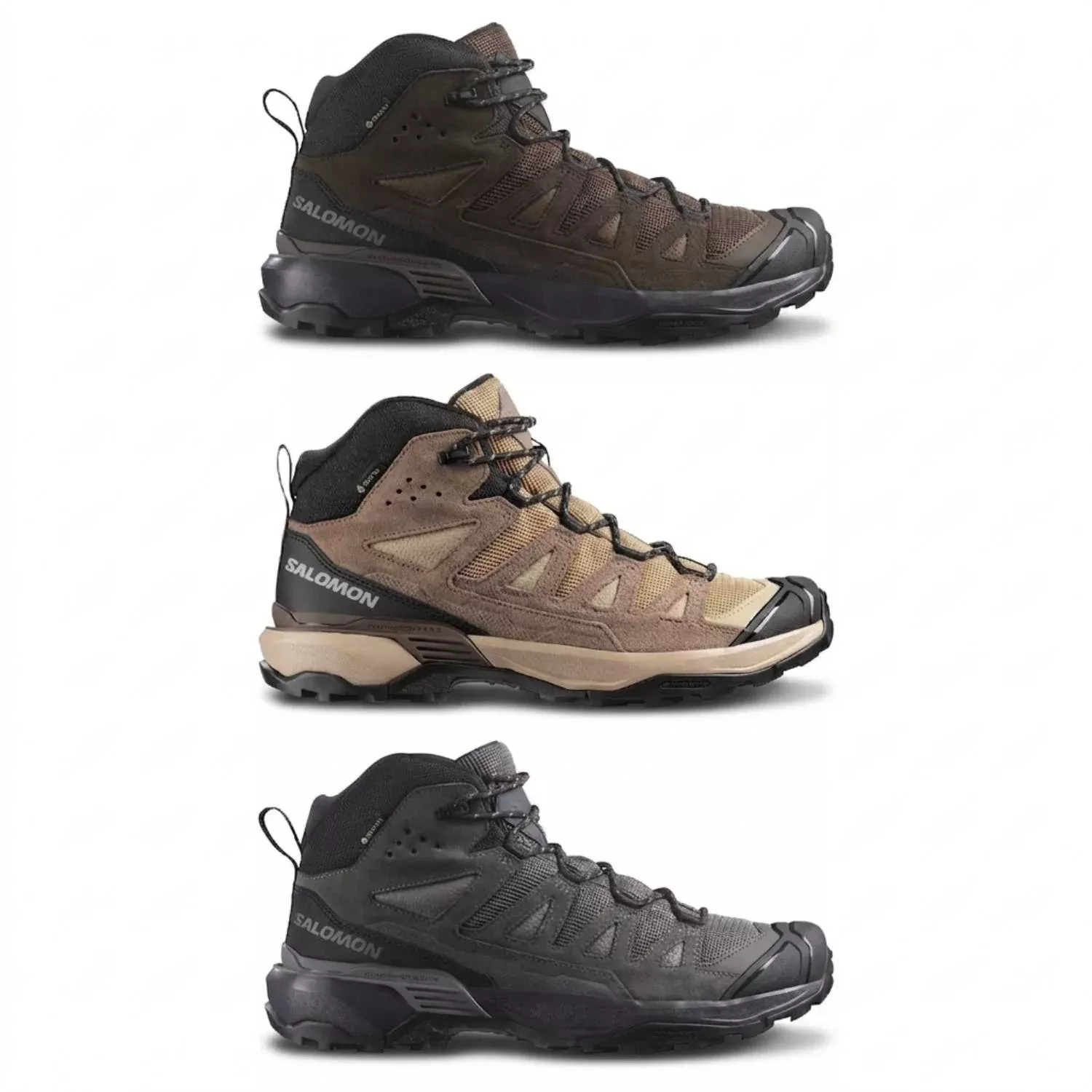 Salomon X Ultra 360 Leather Gore-Tex Mid Hiking Boots - Men's