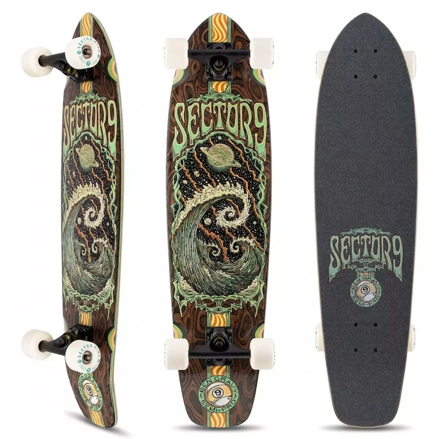 Sector 9 Ben Gravy Cosmos Strand Complete Longboard
