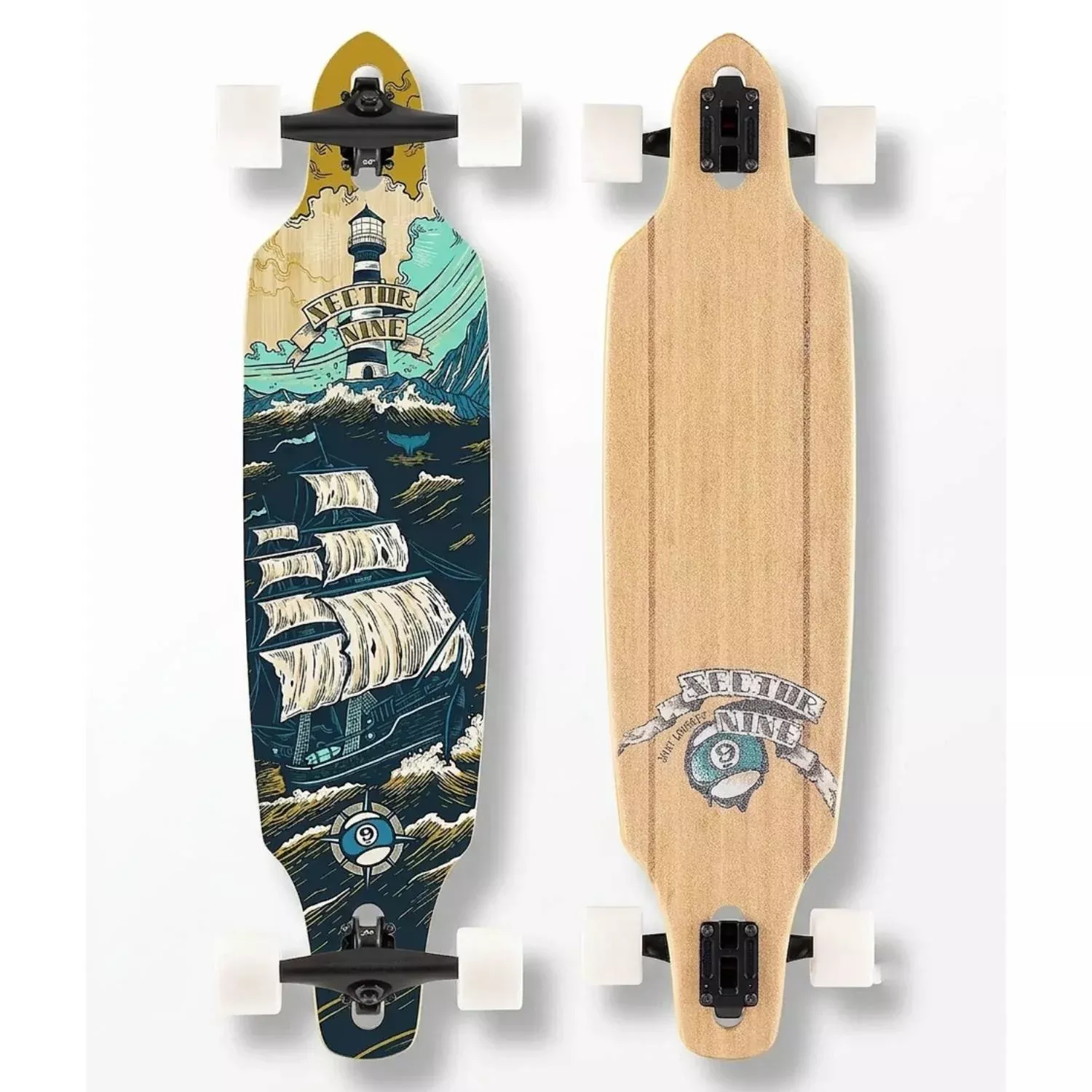 Sector 9 Mini Lookout Voyage Complete Longboard